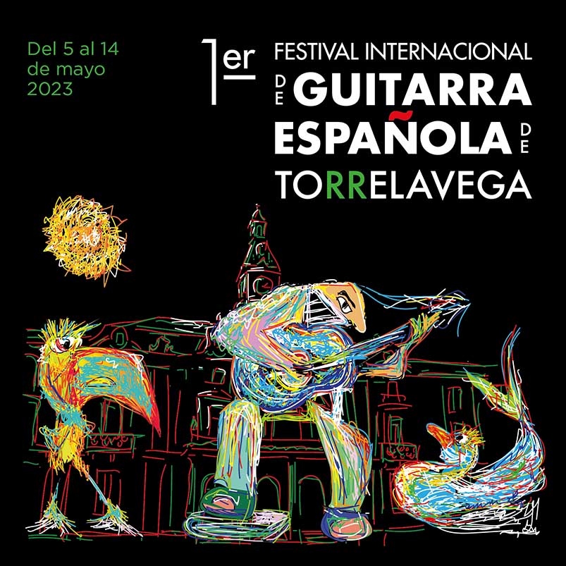 I FESTIVAL INTERNACIONAL DE GUITARRA DE TORRELAVEGA, Cantabria (ORQUESTA SINFÓNICA DEL CANTABRICO) Eduardo Pascual, guitarra y Sofía Ros, acordeón